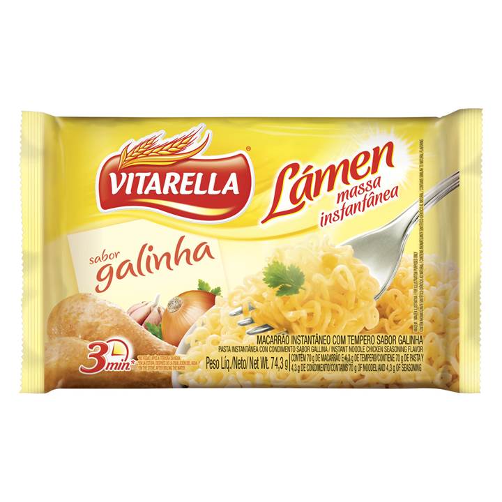 Macarrão instantâneo Vitarella Galinha